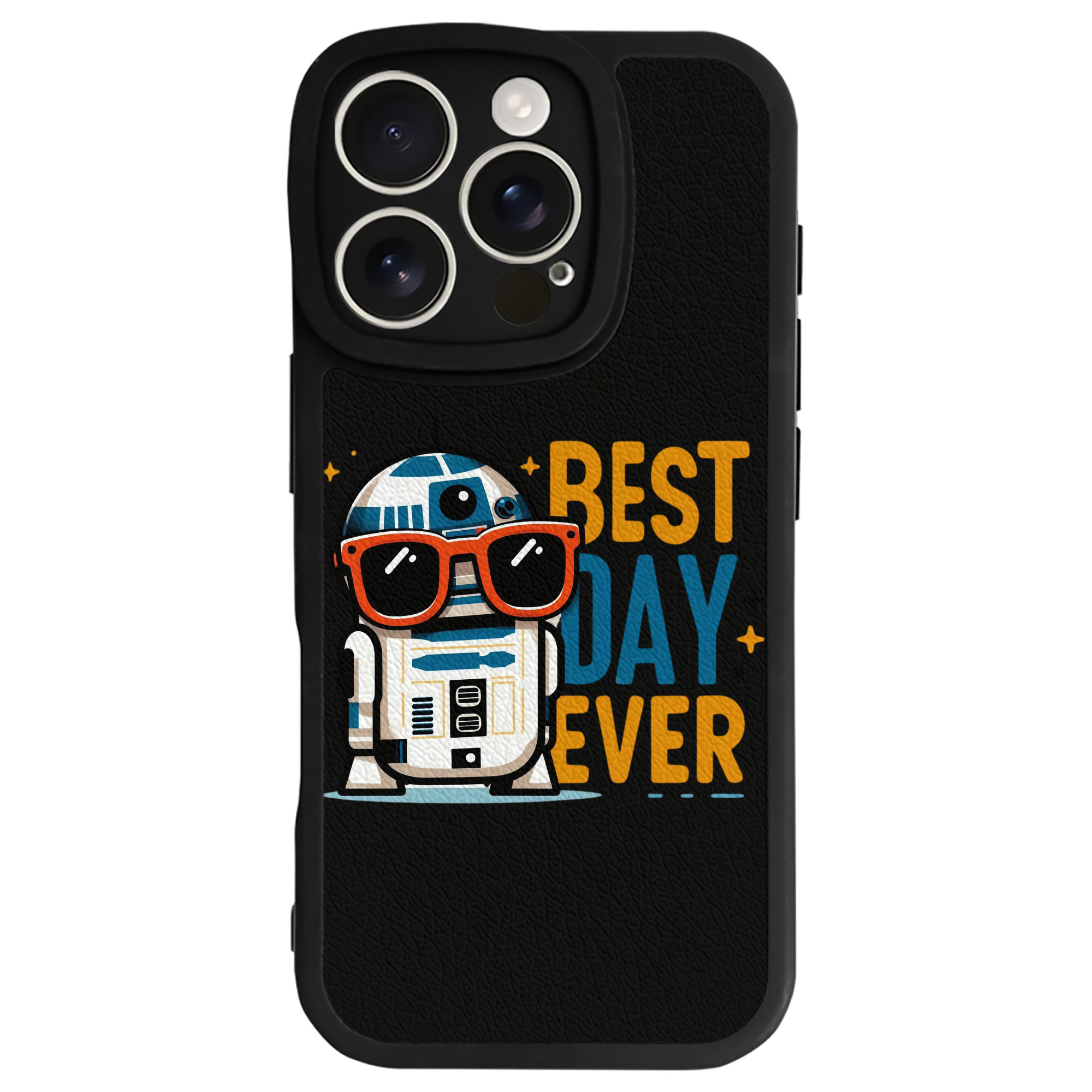 （画像用） スター・ウォーズ Star Wars 【iPhone 16シリーズ対応】シリコンスマホケース（レザー調） 材質：シリコン